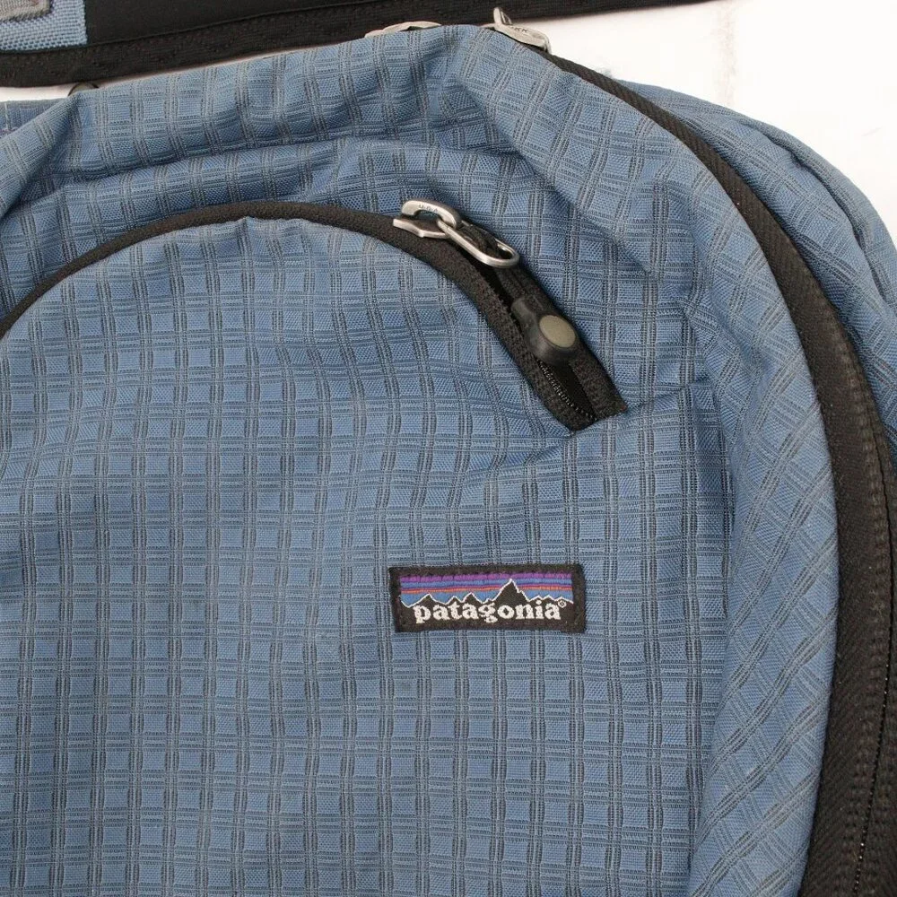 Y2K Patagonia light wire tote style shoulder Laptop bag Backpack Messenger blue
